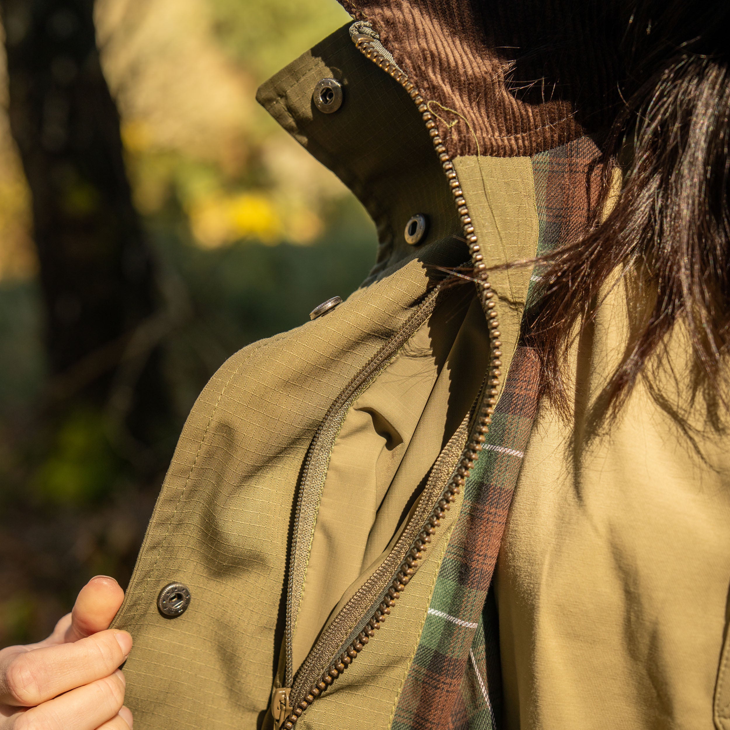 Womens Highland Coat Coyote
