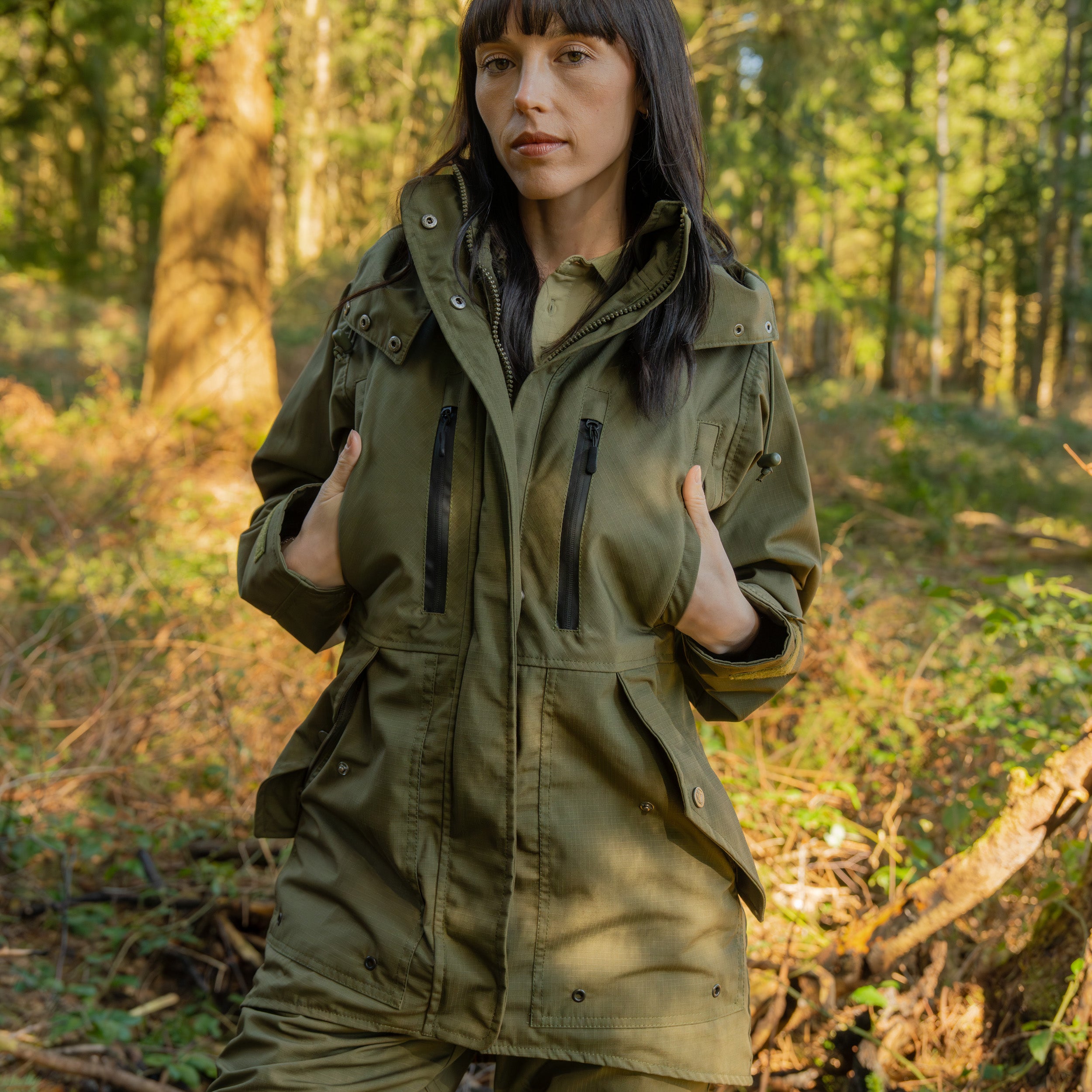 Womens Classic Field Jacket HWP Olive Green – Fortis Clothing Ltd