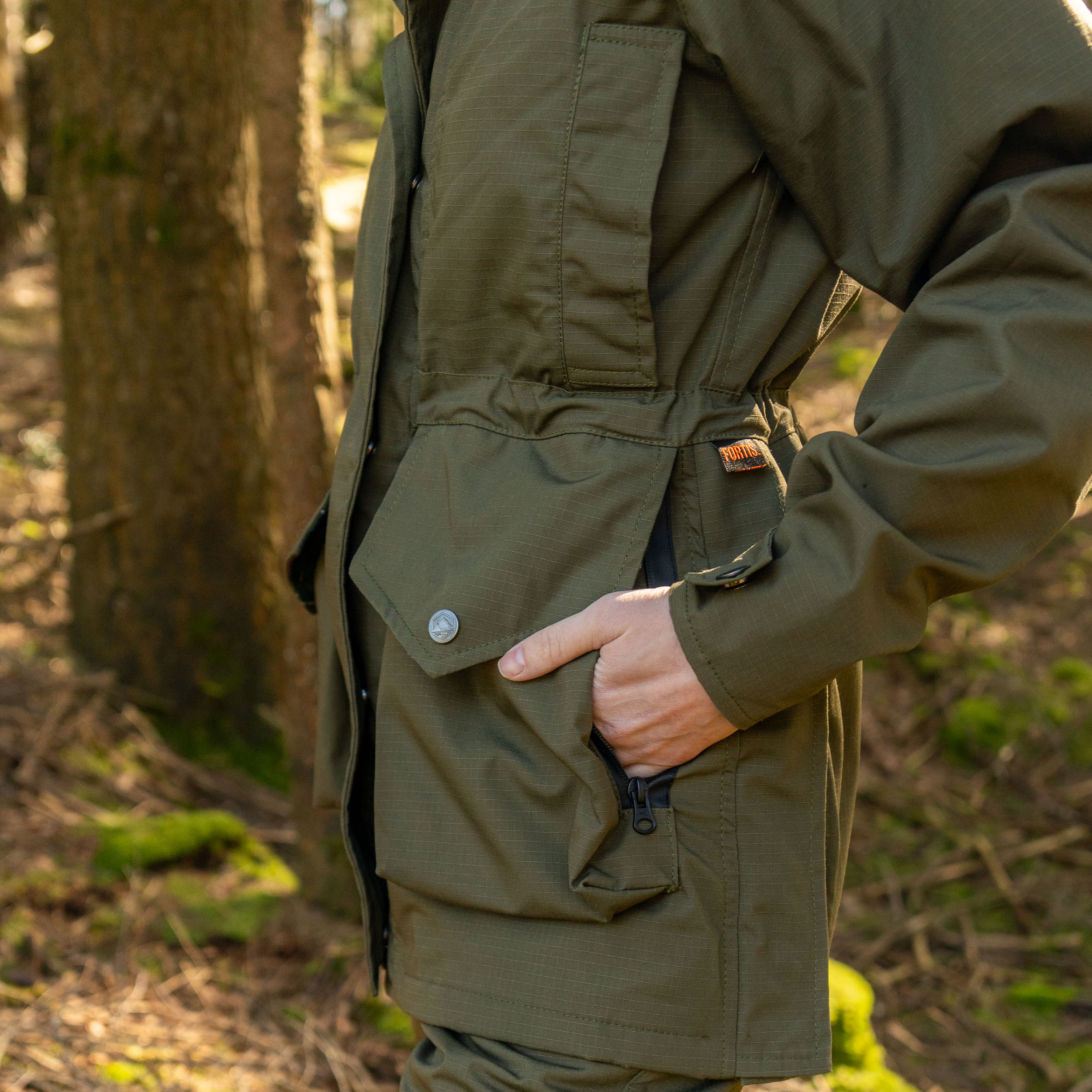 Womens Highland Coat Coyote