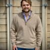 Fortis® British Wool Quarter Zip Jumper - Image 4