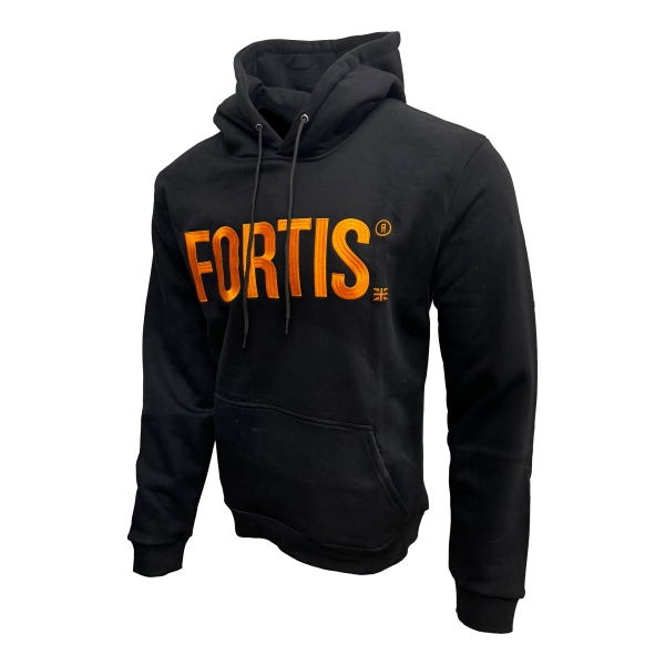 Fortis® Black Orange Hoodie