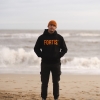 Fortis® Black Orange Hoodie - Image 4
