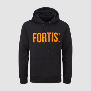 Fortis® Black Orange Hoodie