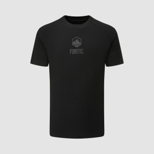 Fortis® Black Merino T-Shirt