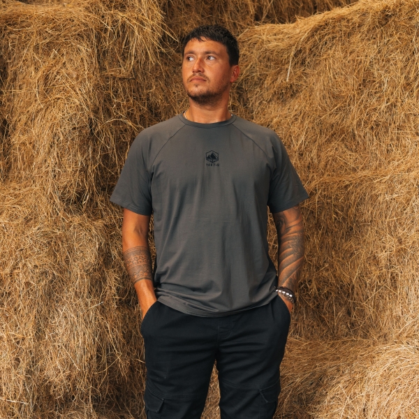 Fortis® Grey Emblem T-Shirt - Image 3