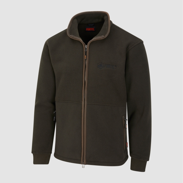 Fortis® Mens Olive Full Zip Fleece - Image 2