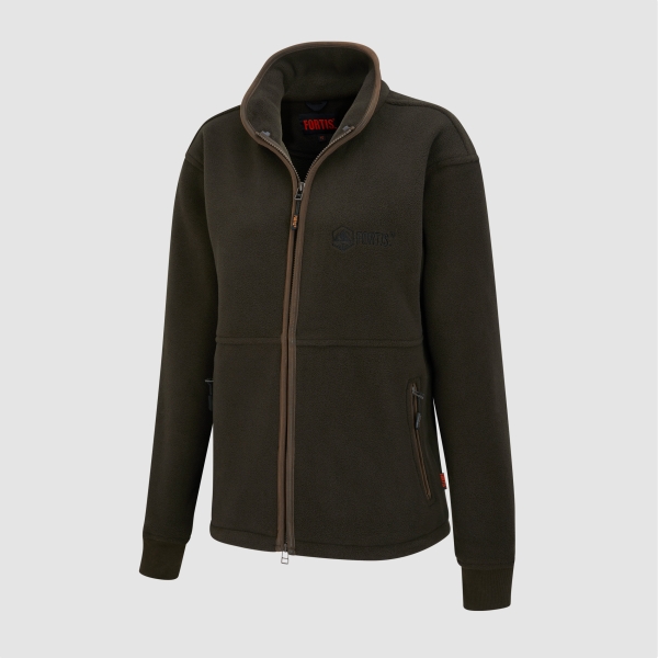Fortis® Ladies Olive Full Zip Fleece - Image 2